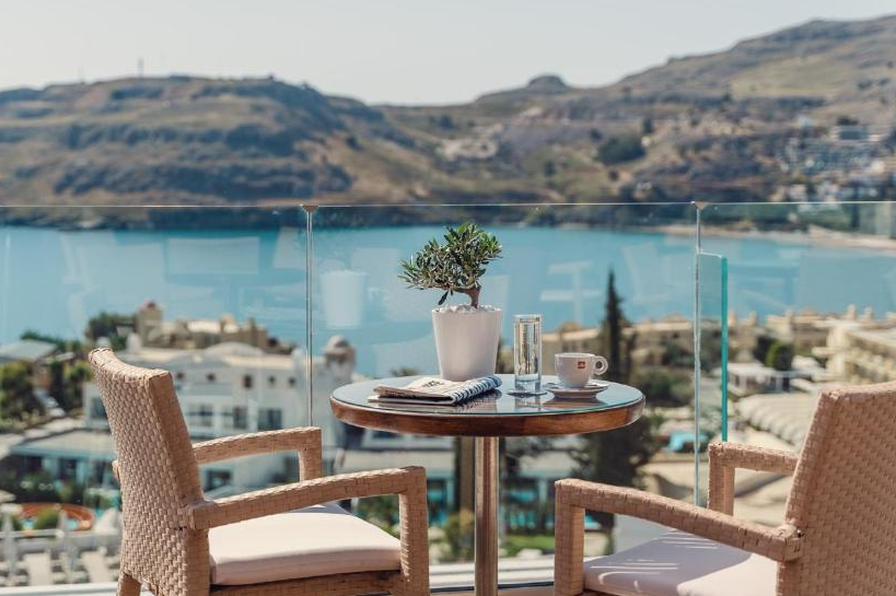 Lindos Village Resort & Spa | uitzicht op zee